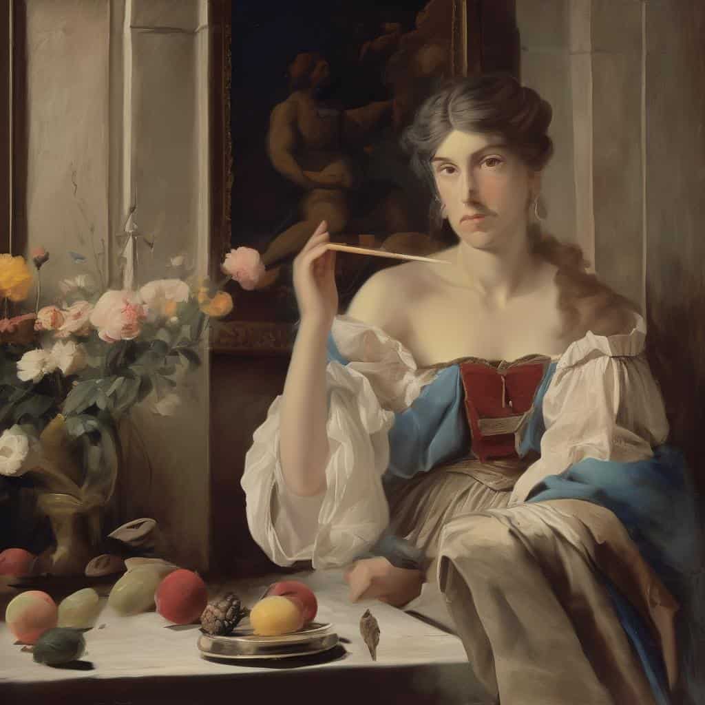 Ανθρώπινη φιγούρα γυναίκας σε ζωγραφιά, τέχνη της αστικής κουλτούρας και του δρόμου.